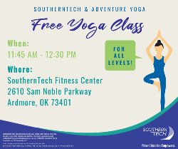 yoga class information flyer